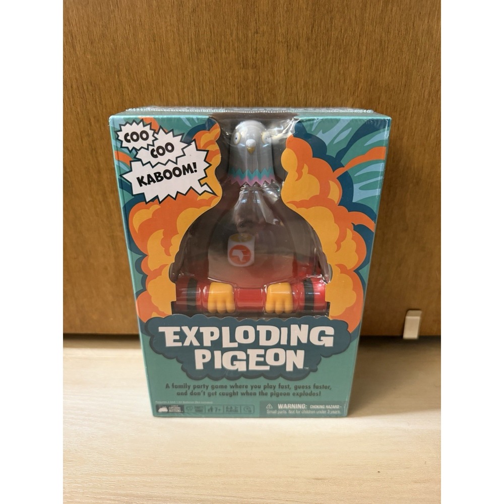 Exploding Pigeon - Party Game Brand New Sealed Fun Family Game